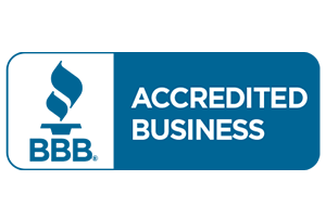 BBB accredited badge for All American Irrigation Systems